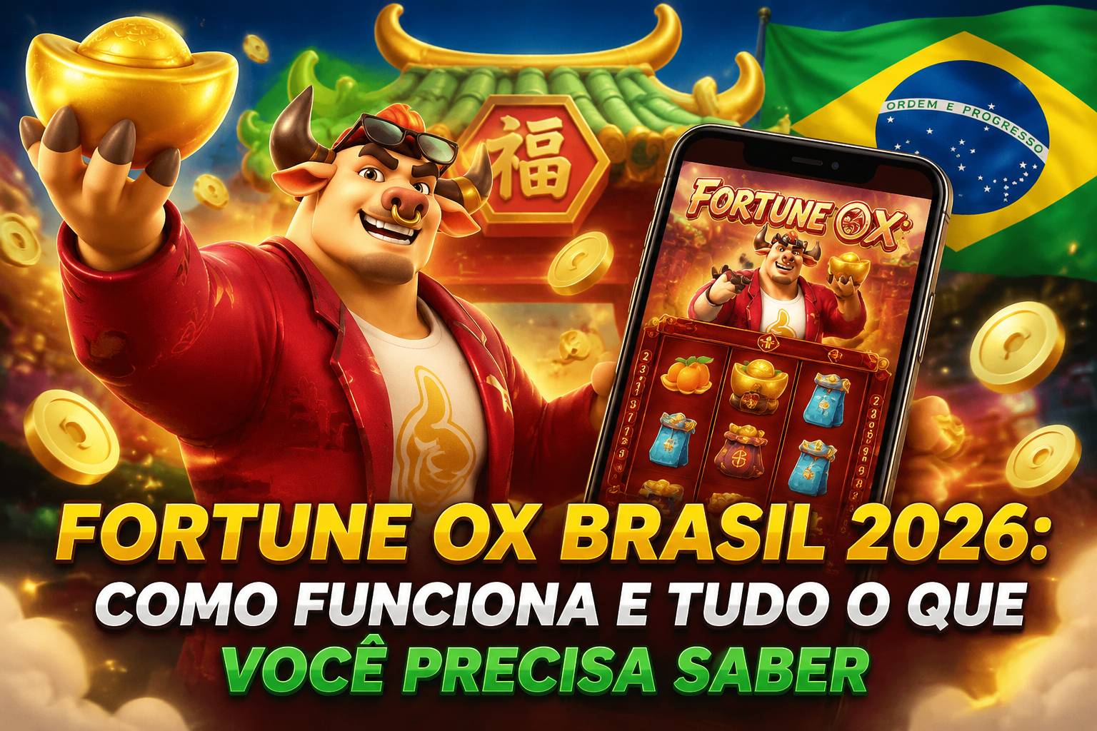 Fortune Ox Brasil 2026: Como Funciona e Tudo o Que Você Precisa Saber